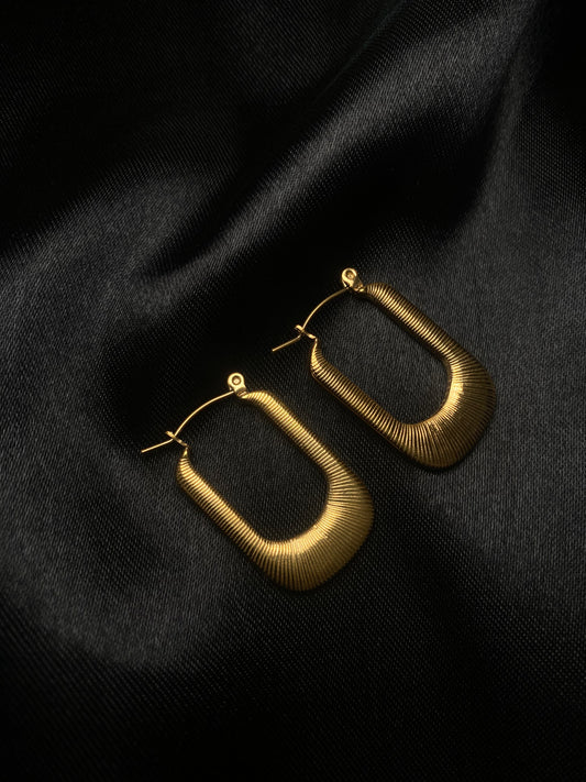 Gold Plated Hoops