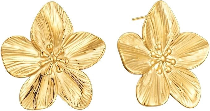 Floral earrings